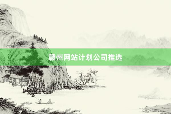 赣州网站计划公司推选
